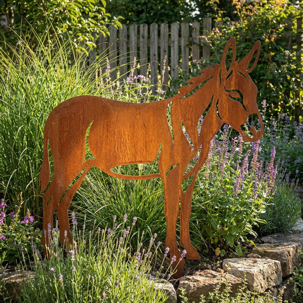 Gartendekorationen für viele Jahre — worauf sollte man bei der Auswahl von Metalldekorationen achten?